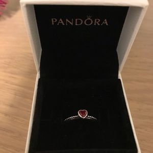 Pandora heart ring size 5